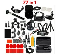 GoPro HERO Accessories GoPro Hero 9,8,7,6,5 (77 in 1) ACTION CAMERA ACCESSORIES