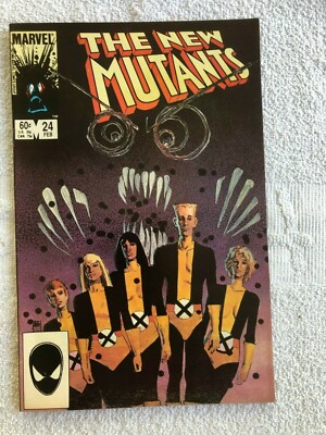 *New Mutants #24 (Feb 1985, Marvel) VF 8.0
