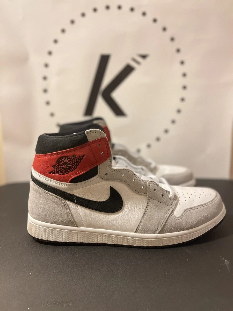 Air Jordan 1 Retro High OG Smoke Gray Grey Size 14 Shadow Toe