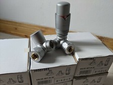 Bisque Radiator Corner Valves