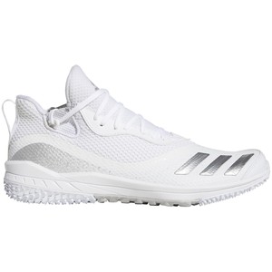 white adidas turf shoes