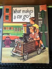 ESSO What Makes A Car Go 1957 Promotional Kid's Booklet Standard Oil / Exxon