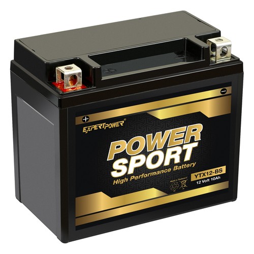 YTX12-BS 12V 12AH Battery for Piaggio-Vespa 150 LX150 4T 2016 - Picture 2 of 9
