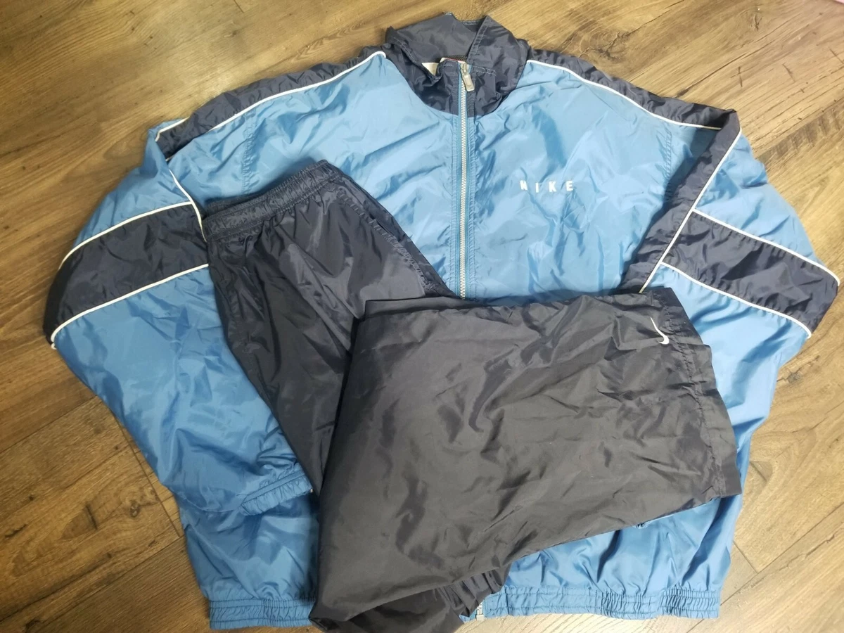Nike color deals block tracksuit