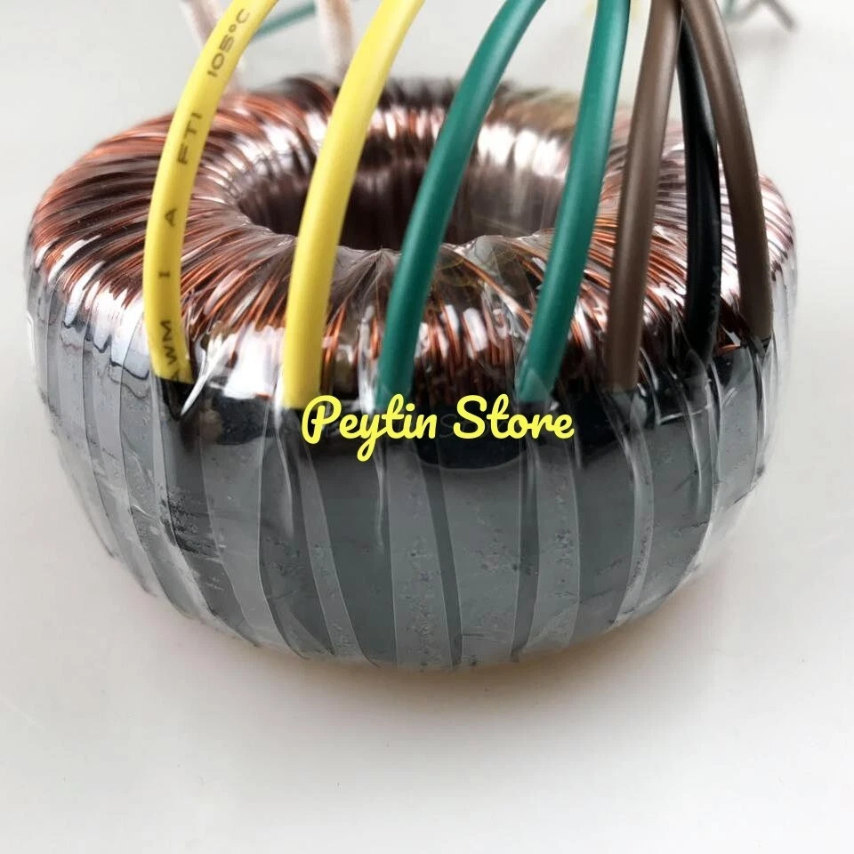 1Pc 30W Input 220V Output 17V-0-17V 8V 8V Amplifier Audio Ring Transformer - Image 3 of 3