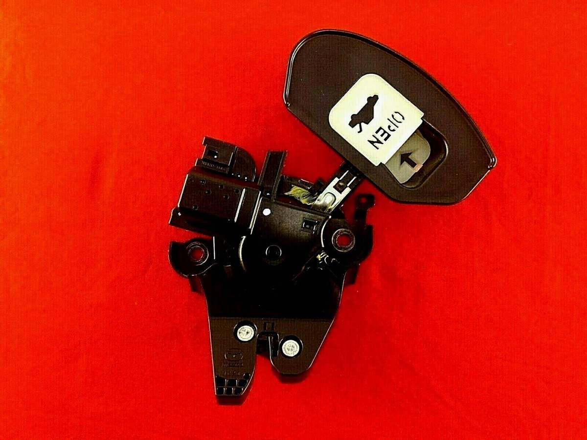 2009-2013 Mazda 6 Sedan Trunk Latch POWER Lock Actuator Deck Lid