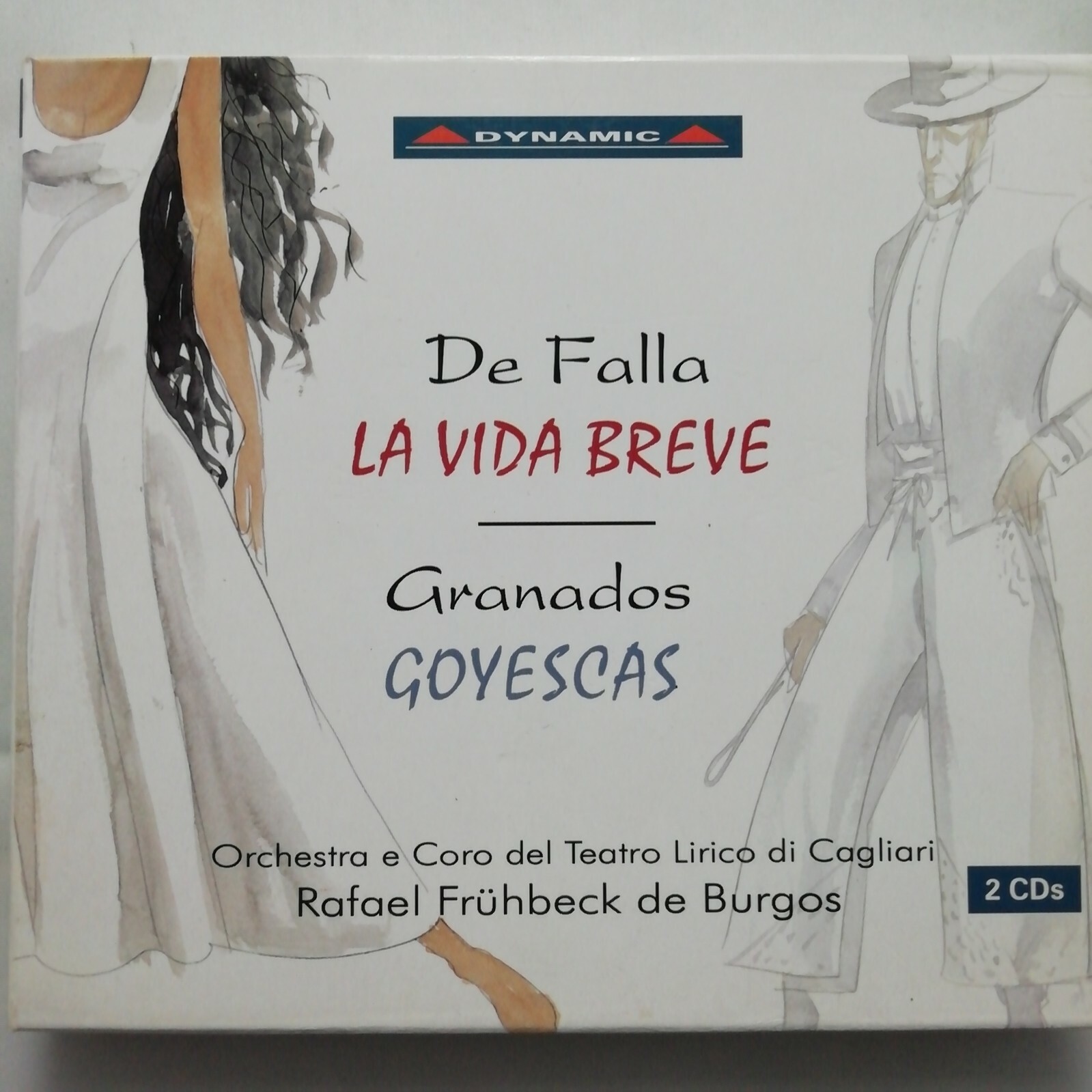 De Falla: La Vide Breve etc. / Frühbeck de Burgos / Dynamic 2 CD set CDS 380/1-2