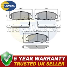 Comline Front Brake Pads Set Fits Honda FR-V 2004- Stream 2001-2006