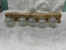 Vintage Sylvania SuperFlash FlashBulbs Press 25 Class M medium peak 5 Bulbs