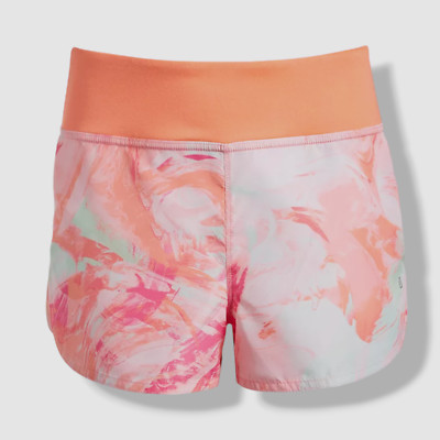 ID Ideology Toddler Girl's Orange Scratched Paint Shorts Size 2T