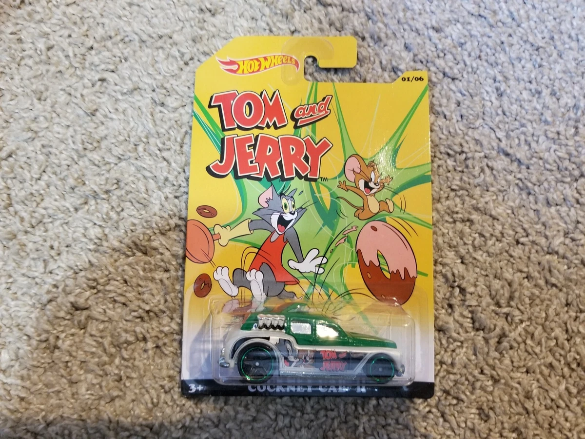Cochecito Hot Wheels Tom Y Jerry - Jerry El Ratón Escala 1:64