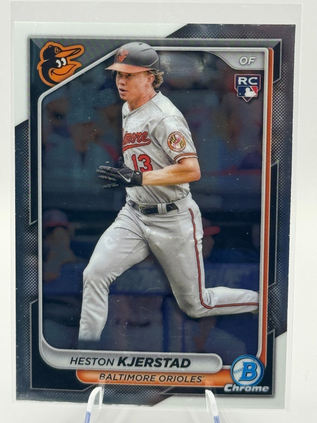 2024 Bowman Chrome Heston Kjerstad #44 Baltimore Orioles (RC)