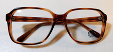 Vintage ELITE OPTICAL Harry Amber 54/19 Eyeglass Frame New Old Stock P1