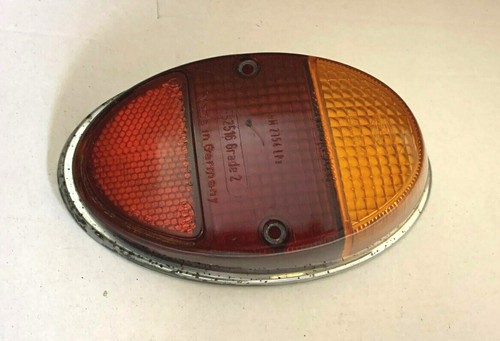 VW Käfer Rücklicht Hella mit Chrom Rahmen (AZ44) guter - sehr guter ZUSTAND
