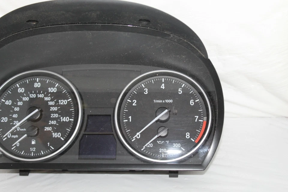 Medidores del panel de instrumentos del velocímetro 07-2014 BMW 328i 335i X1 55.764 millas Foto 3 de 4