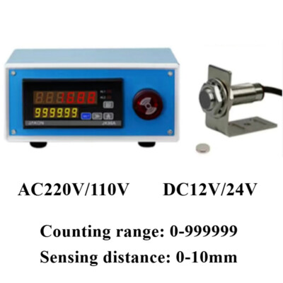 Magnetic Induction Digital Display Punching Counter With Hall Switch Industrial
