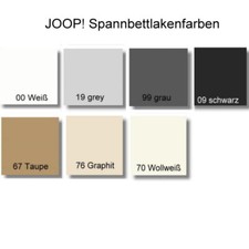JOOP! Boxspring-/Wasserbett Spannbetttuch,90-100x200/140-160x200/180-200x200cm