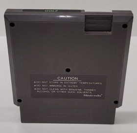 Golf And Baseball [5 Screw] - Classic NES Nintendo - Tested Working Sports Games