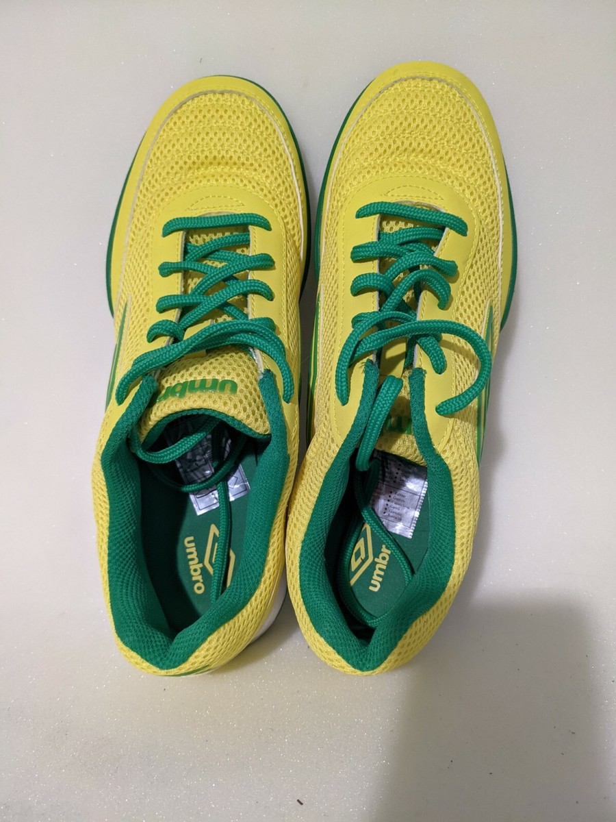Umbro futsal street v mesh golden kiwi green white NWOB SIZE