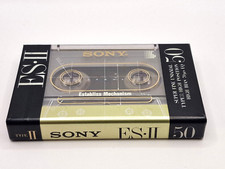 Sony ES-II 50 Japan nastro audiocassetta vuoto (sigillato) NUOVO