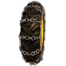 Double Ring Pattern 14.9-24 Tractor Tire Chains
