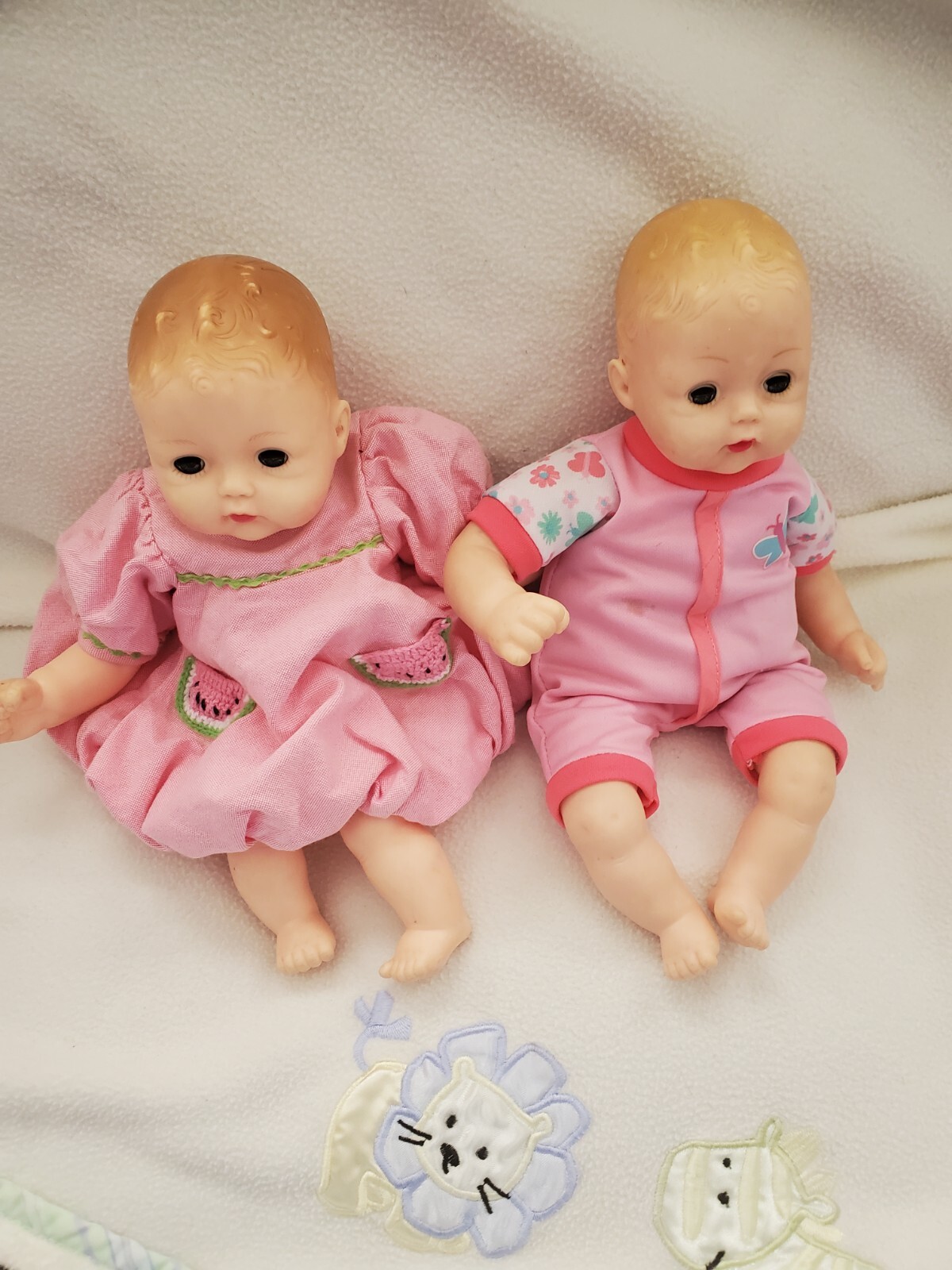 Vintage  Madame Alexander Baby Doll Twins~Soft Body~Sleepy E