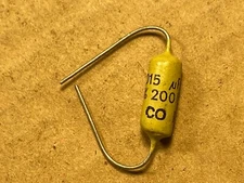 NOS Vintage Mullard .015 uf 200v Mustard Capacitor Guaranteed (Qty Available)