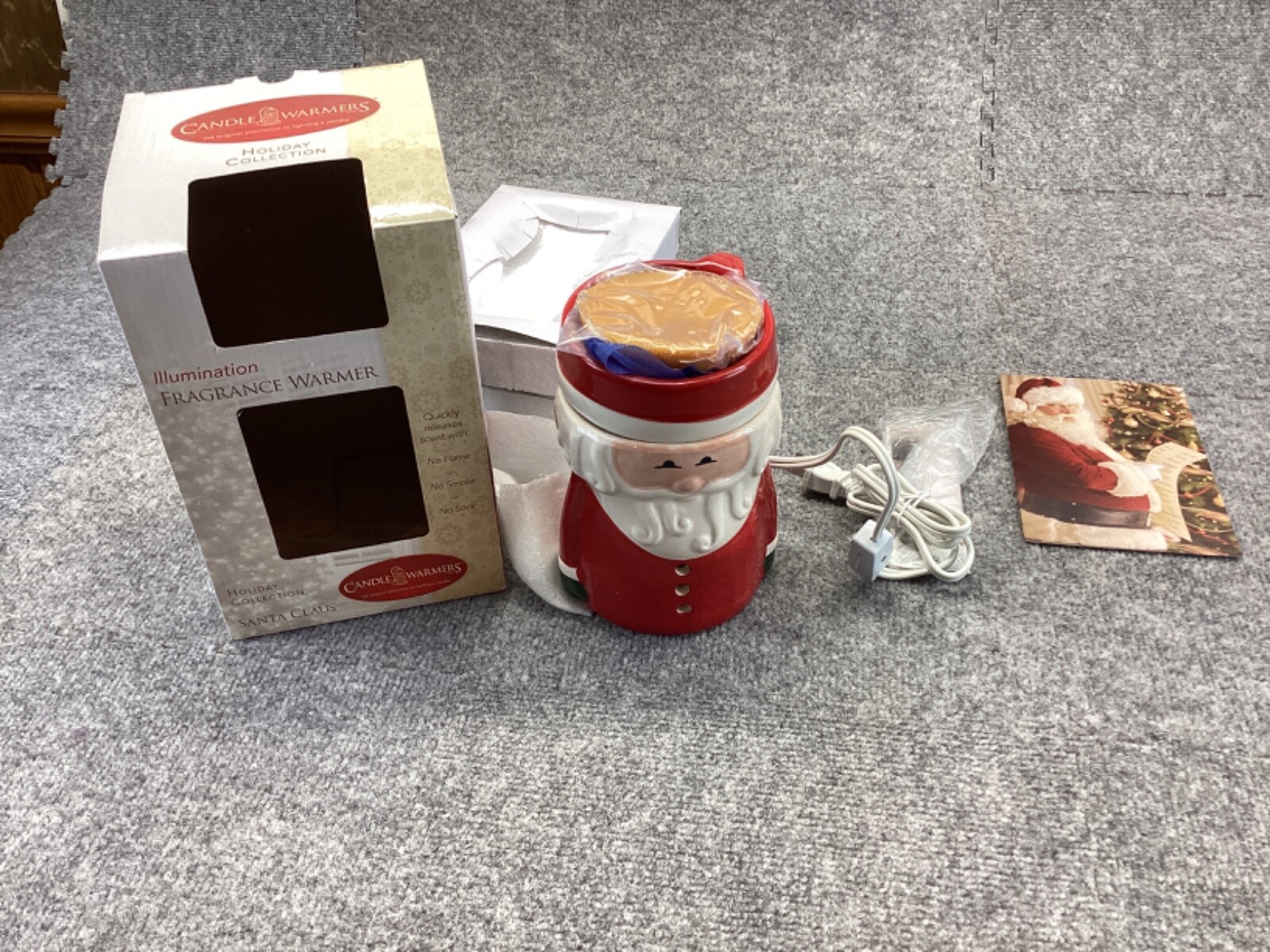 Christmas Santa Claus Plug-in Wax Candle Warmer for Fragrance-image