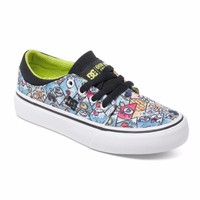 Dc Skateboard Canvas Shoes - Kevin Lyons - Kids Trainers Adult Size 6 / Eur 39 Dc Skateboard Canvas Shoes - Kevin Lyons - Kids Trainers Adult Size 6 / Eur 39