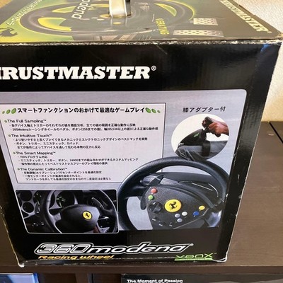 Thrustmaster 360 Modena Racing Wheel Xbox w/ Pedals Vibration：JPN