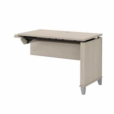 Somerset 42W 3 Position Sit to Stand Return in Sand Oak - Engineered Wood