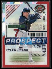 2024 Panini Prospect Edition #111 Tyler Black Red Ice Holo