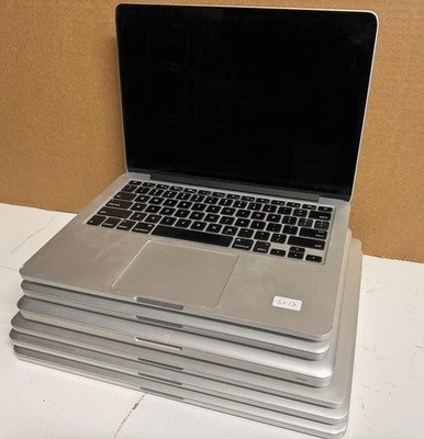 Lot of 6 MacBook Pro Laptops | 2x A1398 | 2x A1502 | 1x A1707 | 1x A1278 i7