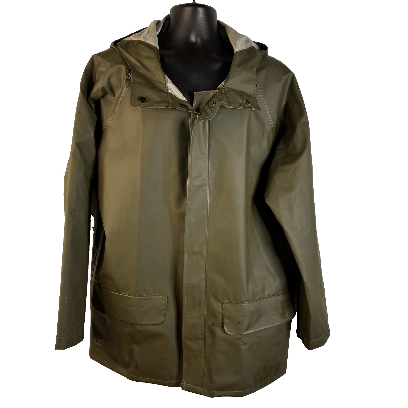 Helly Hansen Equip Snow Jacket Snap Helly Tech Size XL Moss 