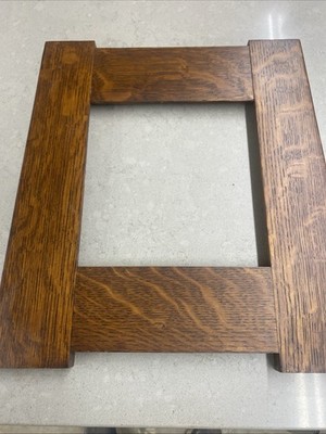 8 X8 Tile Frame Qtr Sawn Oak Mission Oak