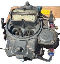 Holley 3310-10 750 Cfm 4bbl Carburetor With Gas Line Untested Holley 3310-10 750 Cfm 4bbl Carburetor With Gas Line Untested