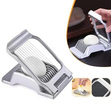 Heavy Duty Aluminium Egg Slicer for Hard Boiled Eggs Strawberry Slicer Stainless