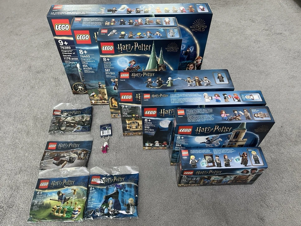 LEGO Harry Potter Minifigura Escala 'Grande' Castillo de Hogwarts, Ola 2023, Totalmente Nuevo Foto 2 de 4