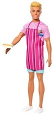 Barbie Mysteries: Beach Detectives Doll with Snack Shack Accessories Ken