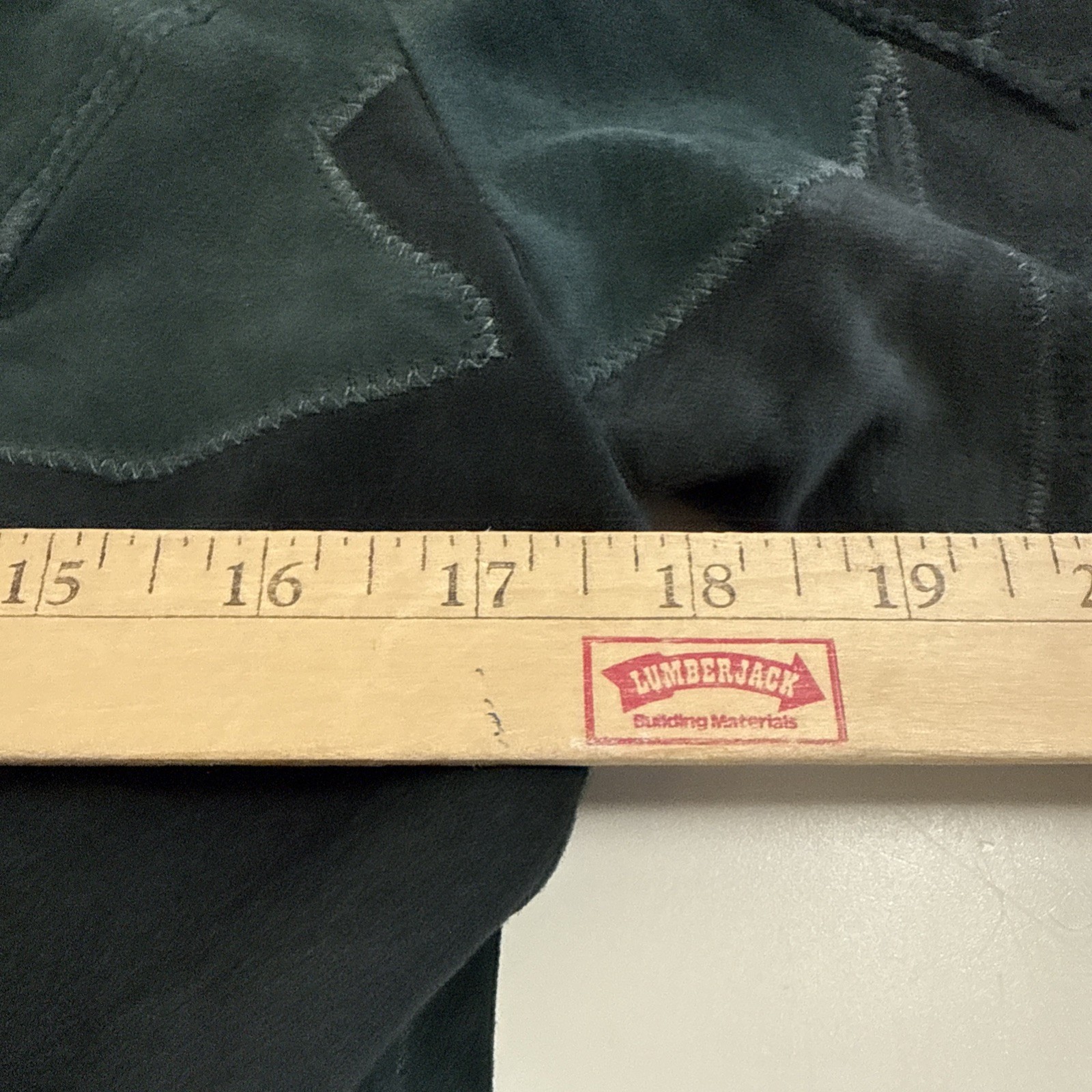 Vintage Suede Leather Patchwork Jacket Women’s Me… - image 8