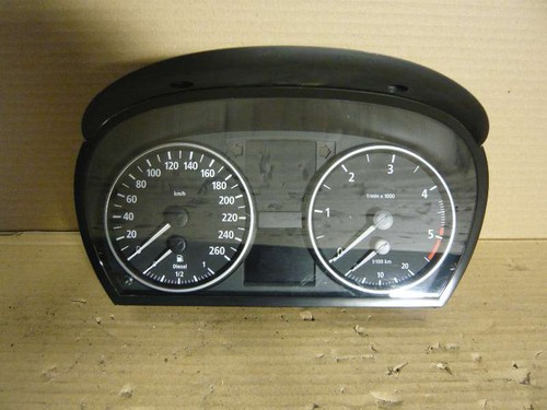 BMW 3er E90 / E91 /Kombi/ 2.0D ccm:1995,KW:120 / Kombiinstrument / Tacho