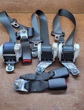 12-15 Honda Civic Si Rear Seat Belt Retractors Buckles Complete Set-o