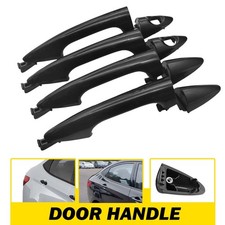 4pcs Exterior Door Front Handle Rear Left Right For Side Hyundai Accent 2012-17 4pcs Exterior Door Front Handle Rear Left Right For Side Hyundai Accent 2012-17