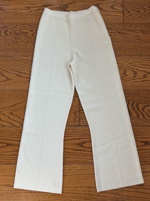 No Name Cashmere Ivory Pants, M