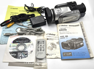 JVC Everio GZ-HD7U 3CCD Full HD HDD Digital Video Camcorder w/Remote from Japan