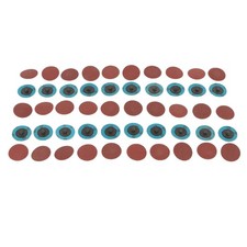 50PCS 2 inch 120 Grit Aluminum Oxide Roll Lock Die Grinder Sanding Grinding Disc 0.31 per gallon