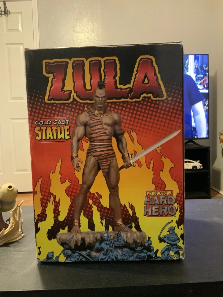 Raro 2008 Marvel Comics Hard Hero Zula Estatua Conan El Bárbaro Edición 86/500 Foto 3 de 4