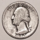 1932 -D Washington Quarter - Good/Very Good - #7779D