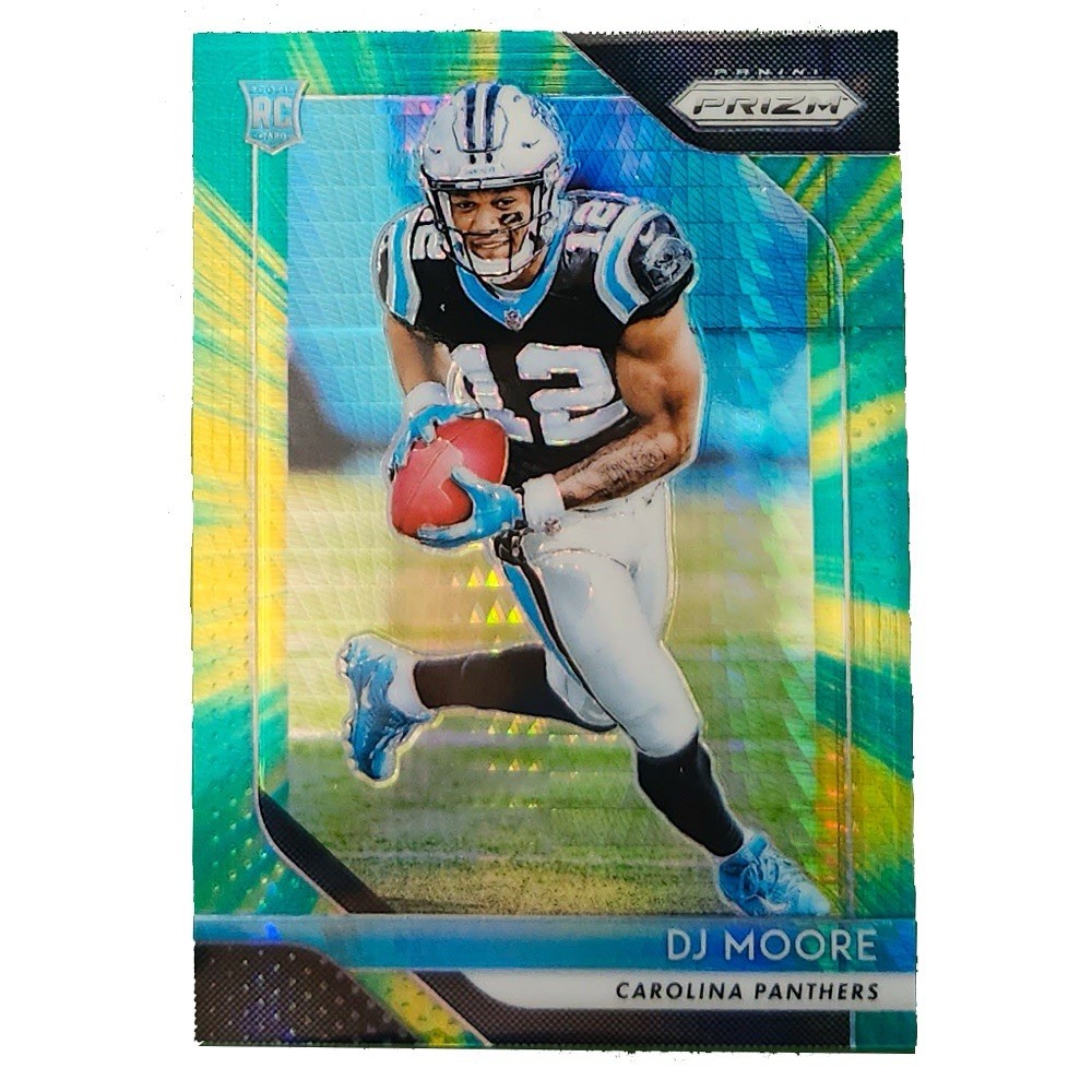2018 Panini Prizm DJ MOORE Rookie HYPER PRIZM /275 RC SP