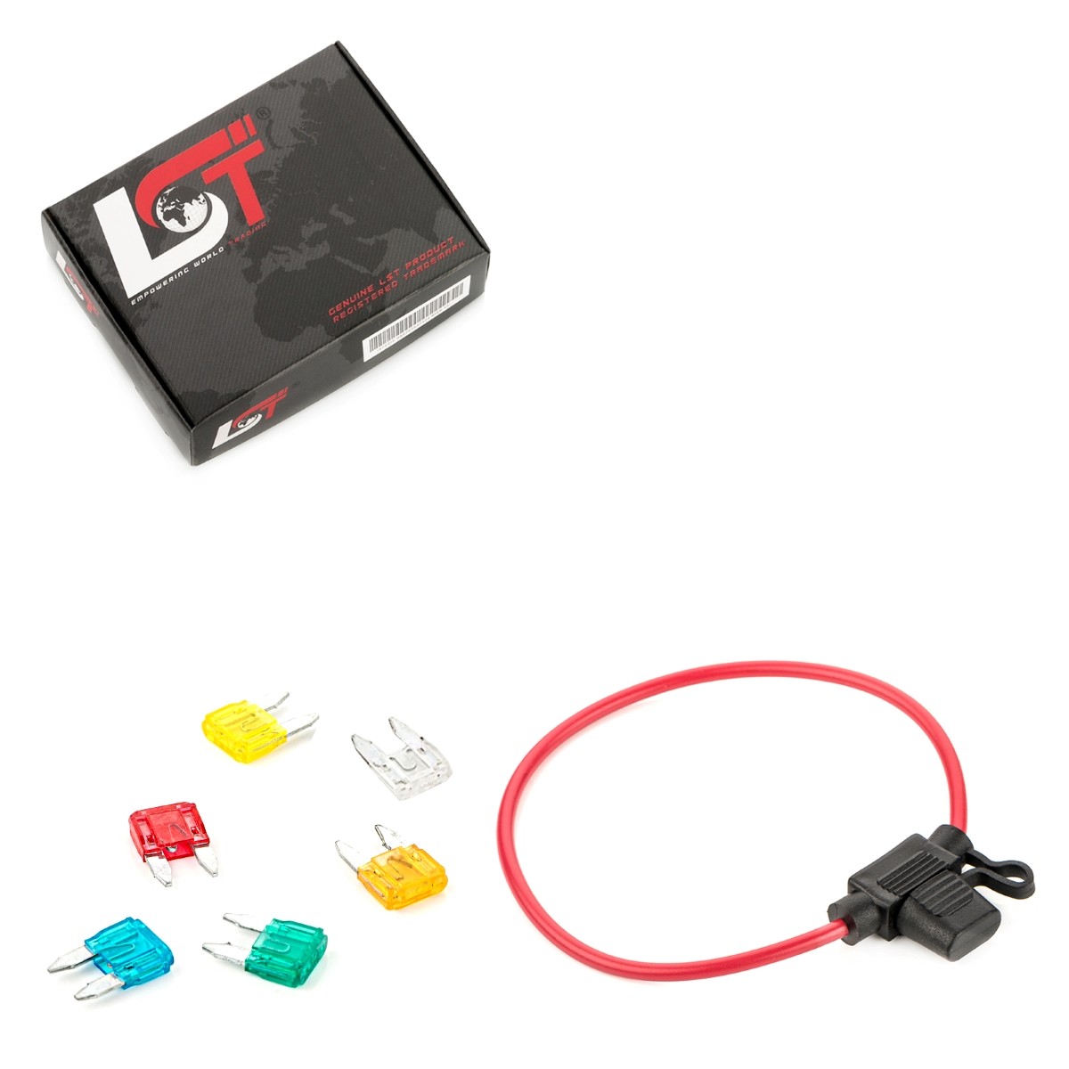Fuse Holder with Blade Fuse Car Vehicle 5A 10A 15A 20A 25A 30A for MAYBACH